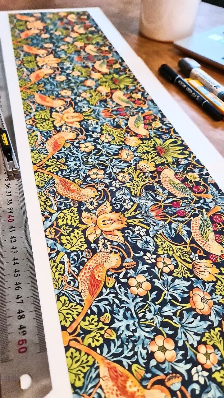 William Morris Strawberry Thief edible print sheet