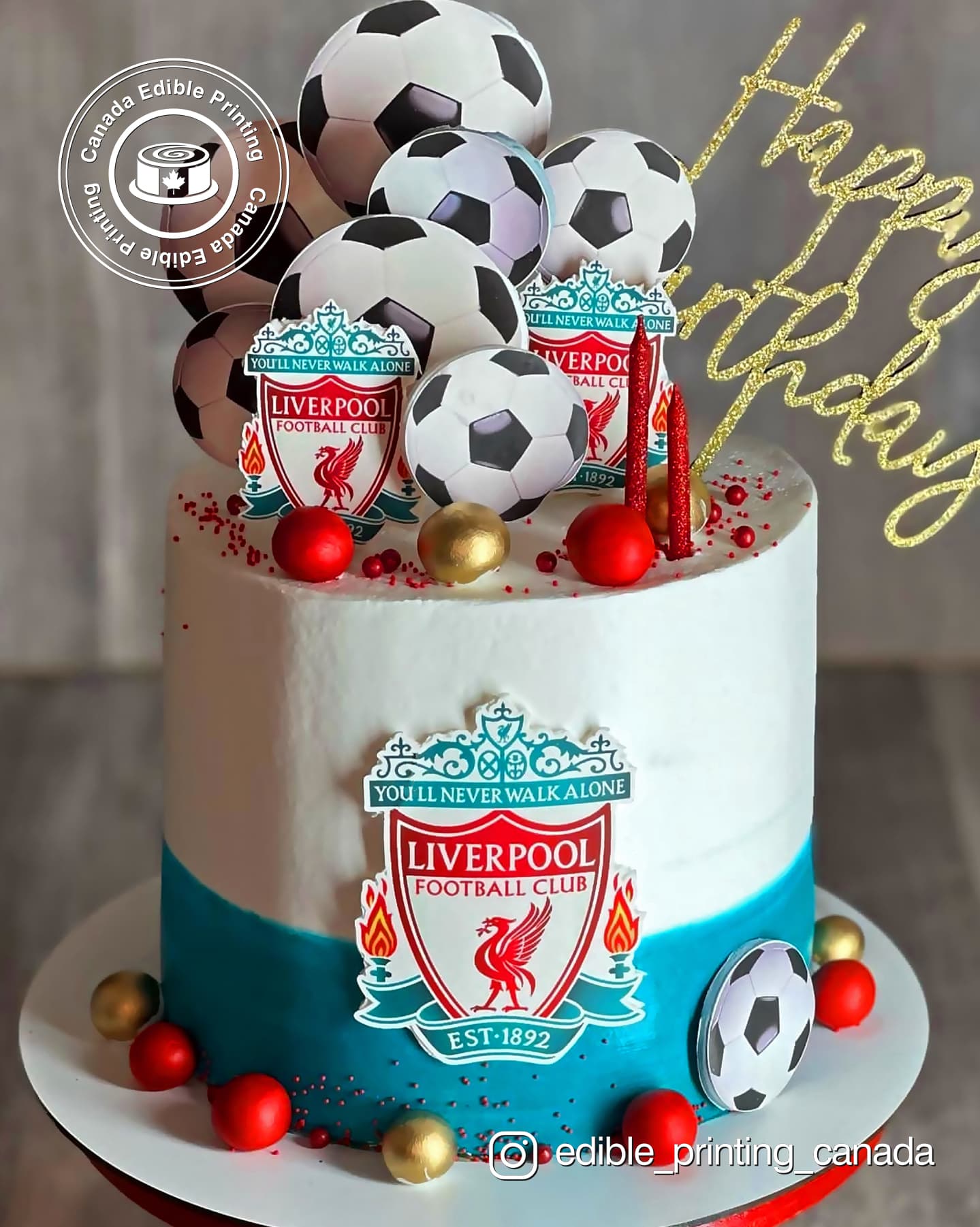 Edible cake toppers shipped across Canada