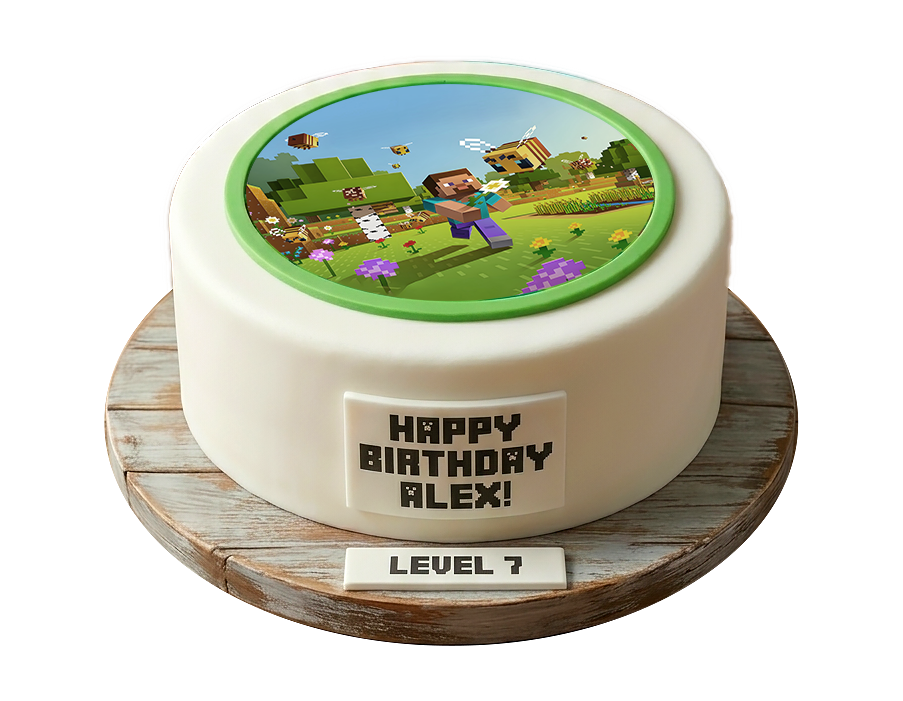 Custom edible prints on cakes